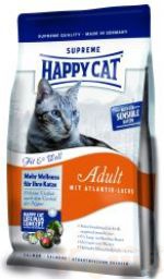 картинка Эдалт "Хэппи Кэт" (Атлантический лосось для полноценного питания взрослых кошек) ФитВелл  - 0,3 кг от магазина Коша