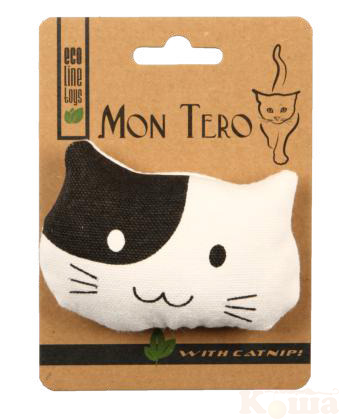 картинка "Mon Tero" ЭКО игрушка "кошка" 9х7см.,с кошачьей мятой,д/кошек. от магазина Коша