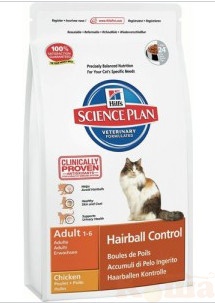картинка Хиллс д/кошек контроль шерсти 300г (уп-6шт) Hairball Control 5284 от магазина Коша