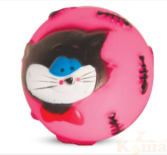 картинка Мяч с кошкой от магазина Коша