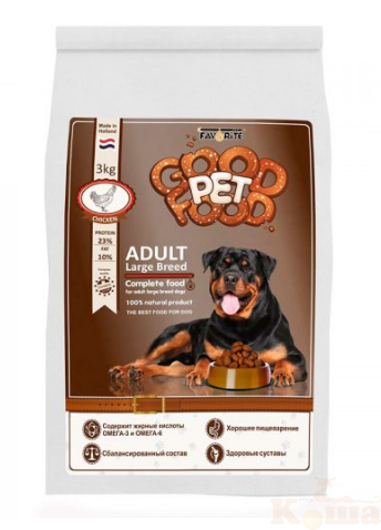 картинка Good Pet Food Adult Large Breed Dog сухой корм для Собак КРУПНЫХ ПОРОД, 10 кг от магазина Коша