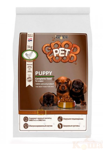 картинка Good Pet Food Puppy сухой корм для ЩЕНКОВ, 10 кг от магазина Коша