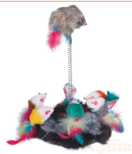 картинка Игрушка "Мышь" на подставке от магазина Коша