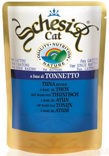 картинка Schesir консервы для кошек ТУНЕЦ 100гр (уп-20шт) от магазина Коша