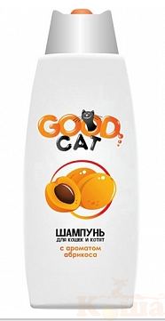 картинка Шампунь для КОШЕК и КОТЯТ с ароматом АБРИКОСА 250 мл.Good Cat  от магазина Коша