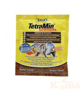 картинка Корм для рыб TetraMin Granules пакет 15 гр. от магазина Коша