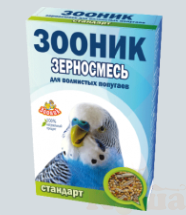 картинка Зерносмесь д/волнистых попугаев Стандарт Зооник 500гр от магазина Коша
