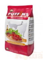 картинка Сухой корм для кошек Puffins 400 гр. Мясное жаркое от магазина Коша
