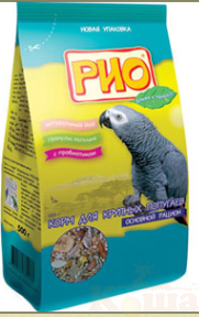 картинка RIO. Корм для крупных попугаев, 500 гр от магазина Коша